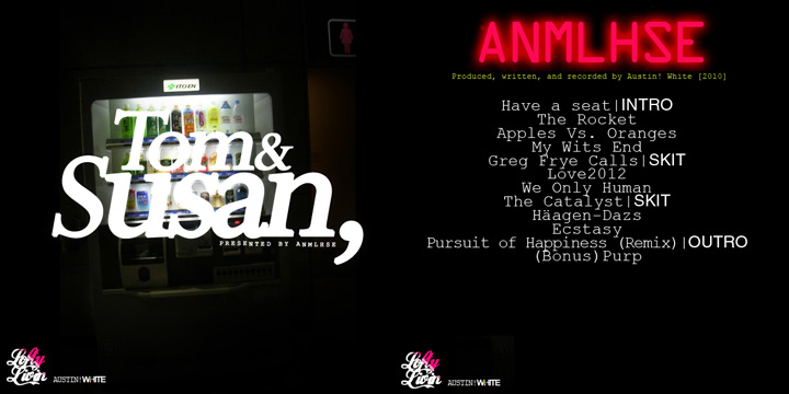 AnmlHse presents Austin! White - Tom and Susan AnmlHse presents Austin! White - Tom and Susan